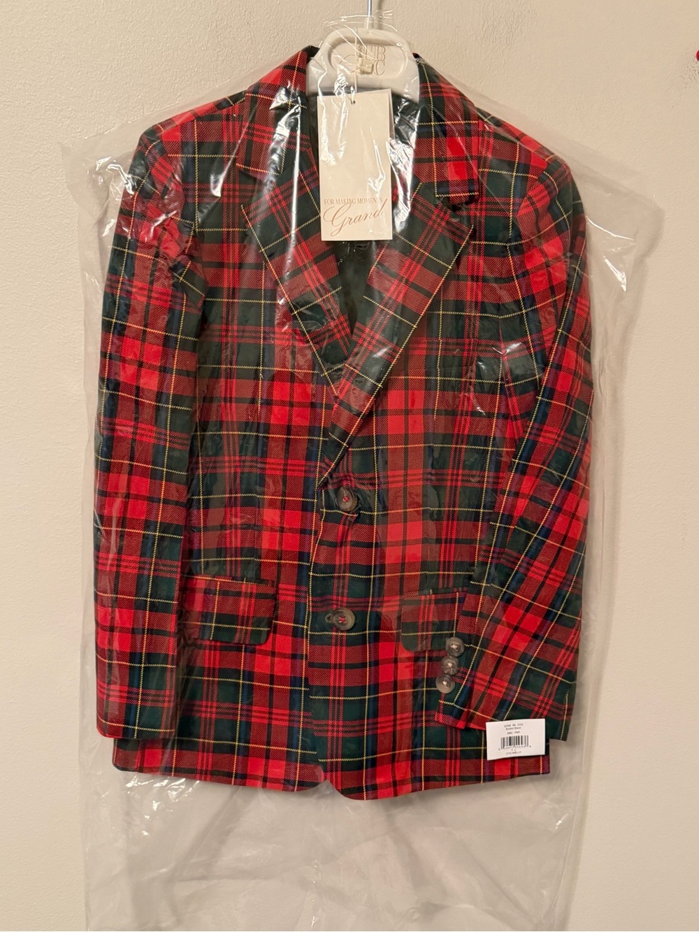 The Beaufort Bonnet Company Plaid Booker Blazer